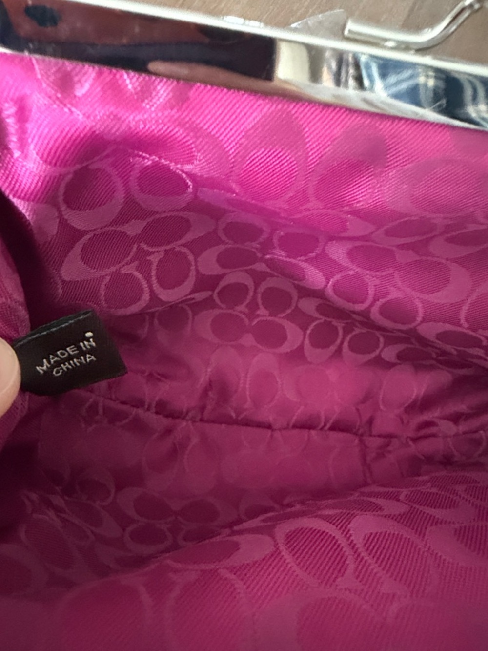 Coach Vintage Suede Kisslock - Picture 6 of 6